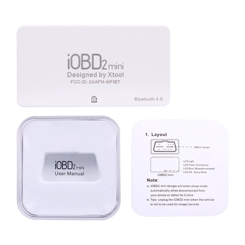 IOBD2 мини с Bluetooth 4,0 работает на Android/IOS OBD2 elm327 диагностический инструмент с дисплеем Hud и сохраняет данные вождения
