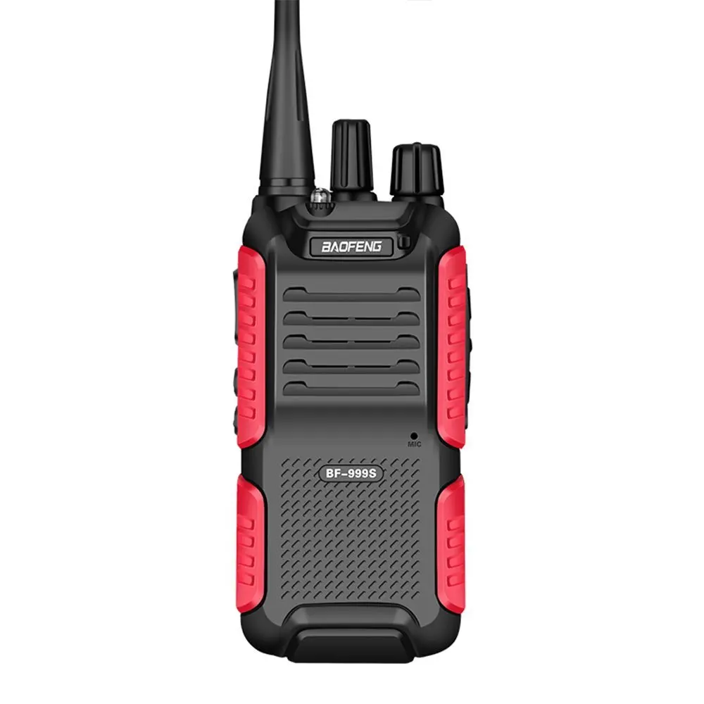 

BaoFeng BF-999s Walkie Talkie(Upgraded version of bf-888s) Two Way Radio Frequency High Power 8W long range 400-469.995MHz(Red)