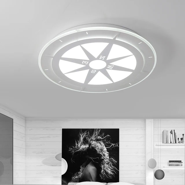 Special Offers Bedroom LED Compass ceiling lighting ceiling lamps for the living room chandeliers Ceiling for the Study room Children room