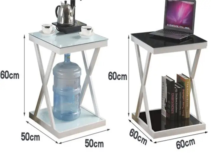 Небольшой столик. Гостиная закаленное стекло чайный столик прикроватный столик. 19