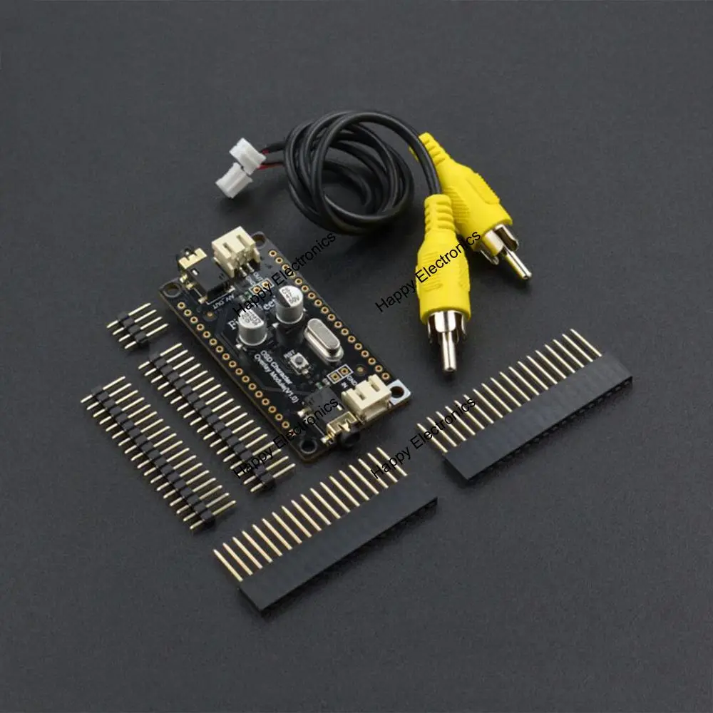 Модуль наложения символов DFRobot FireBeetle OSD на экранном дисплее 3 ~ 5 В AT7456E 512B EEPROM для