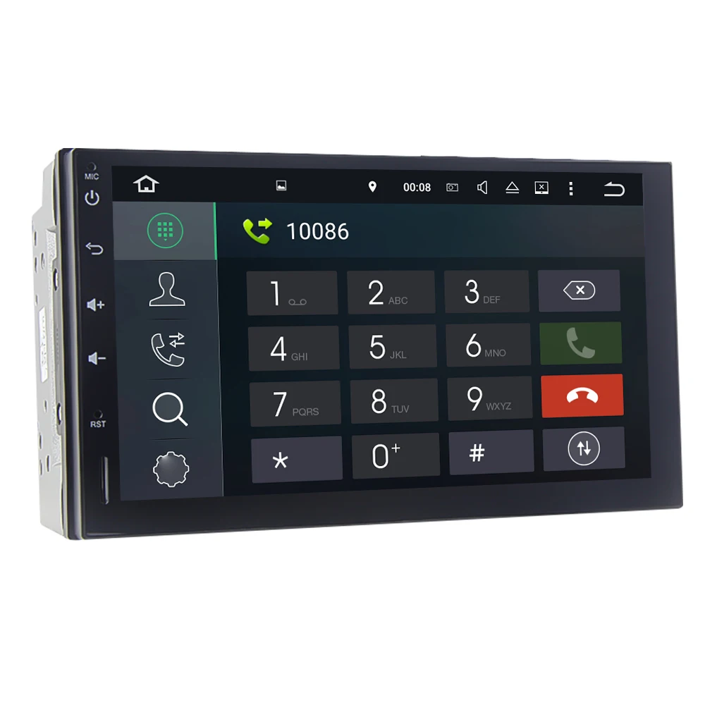 Eunavi Full Touch 2 Din 7 ''Восьмиядерный Универсальный Android 9 0 4 Гб RAM автомобильное радио