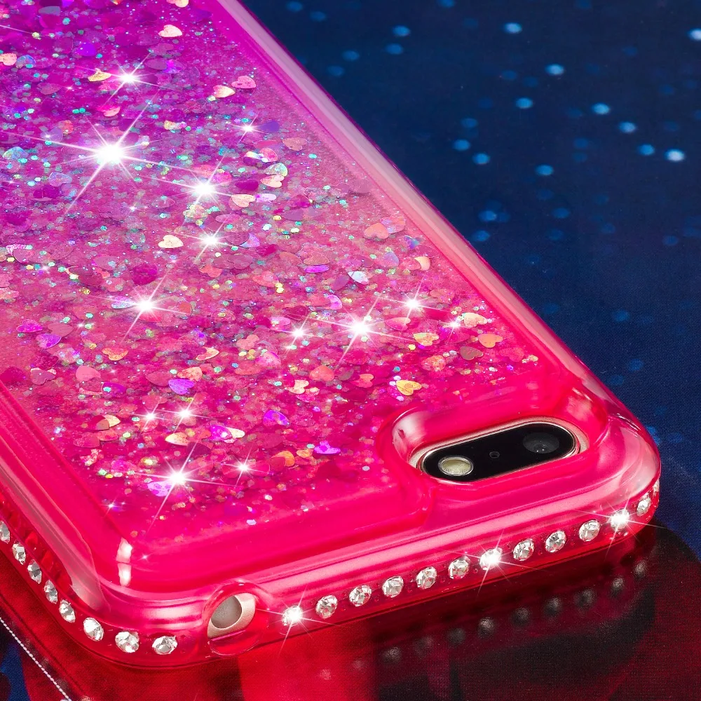 Diamond Glitter Case For Huawei P20 Lite Gradient Bling Sparkle Liquid Quicksand Soft Silicone Case for Huawei P20 Lite Cover (10)