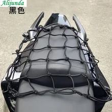 Мотоциклетный топливный бак на шлем, эластичная сетка для багажа, 30 х30 см, с 6 крючками