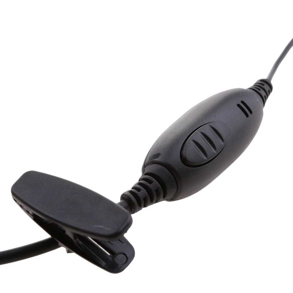 120 см/3 9 фута PTT наушники с микрофоном для Motorola P328/GP338/PTX760/GP340 черный хорошее