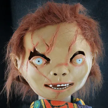 

High-grade Ghost baby Latex Mask funny party horrifying toy mask adults free shipping