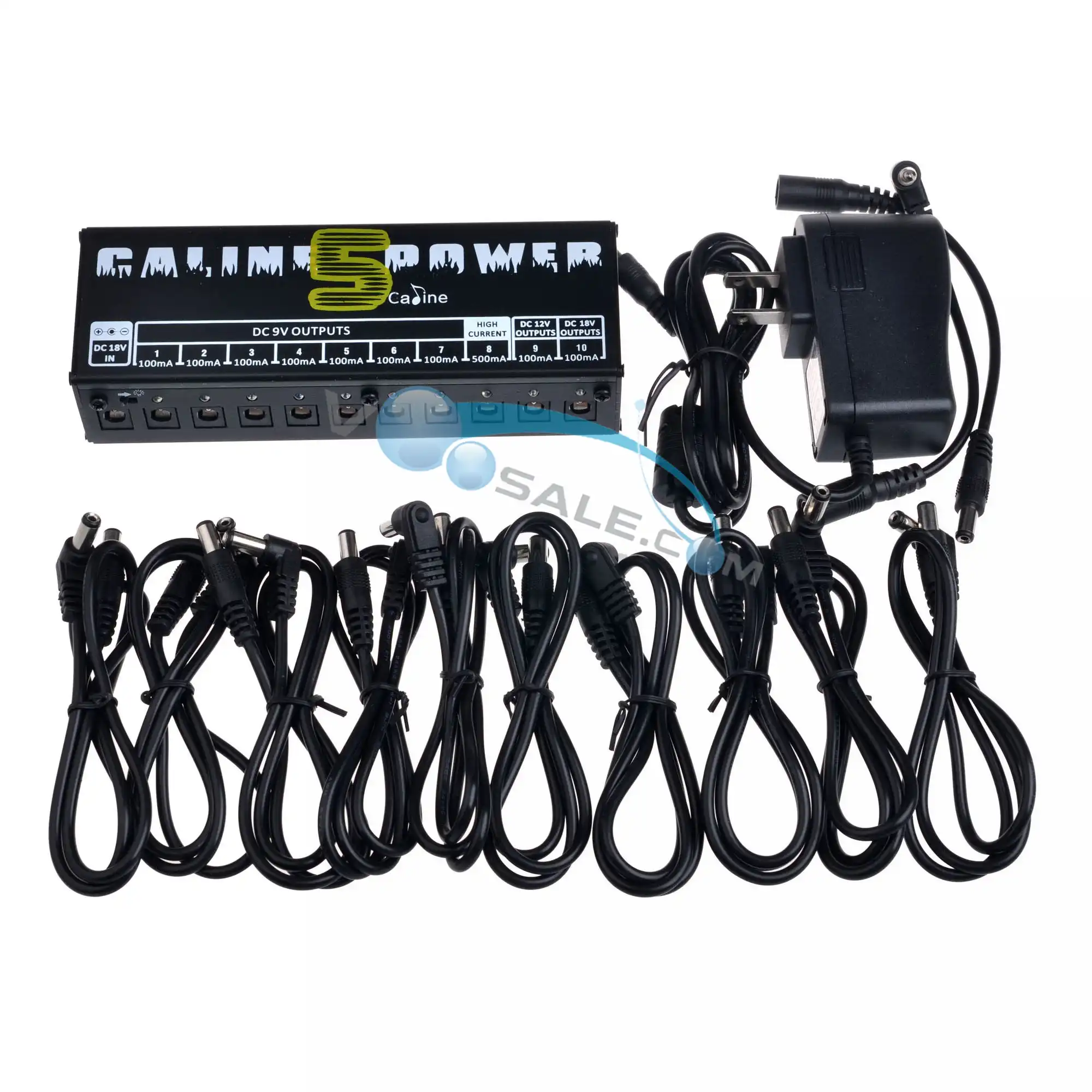 Caline CP-05 педаль эффектов источник питания высокая частота 10 выходов (9 В, 12 В, 18 в) защита напряжения гитары педаль питания - изображение