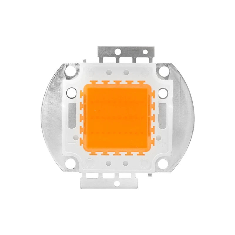 

LED Beads Chip 10W 20W 30W 50W Full Spectrum 380nm~780nm High Power Brightness Light 9-34V Need driver Better For Plant Growth
