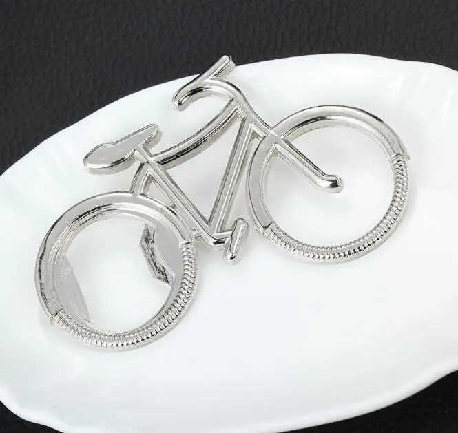 Metal Beer Bottle Opener Cute Bike Bicycle Keychain Key Rings For Lover