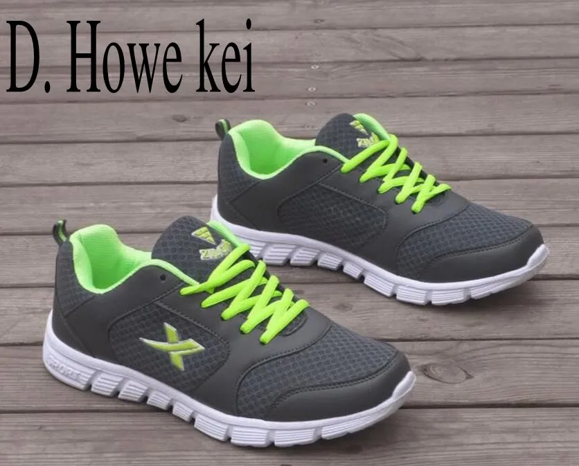 D. Howe kei 2017 Newest Mens Comfortable Breathable Mesh Shoes Fashion