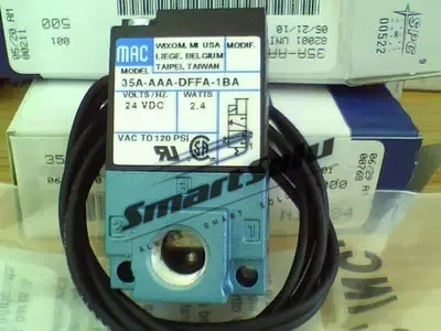 Тип DC 24 V литьевая машина высокочастотный клапан; модель 35A-AAA-DFFA-1BA электромагнитный клапан