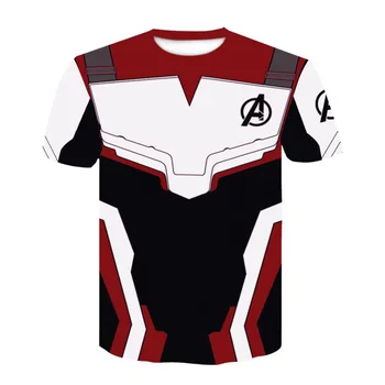 

Captain Marvel t shirt men/women marvel Avengers Endgame 3D print t-shirts Thanos Short sleeve Harajuku style tshirt tops