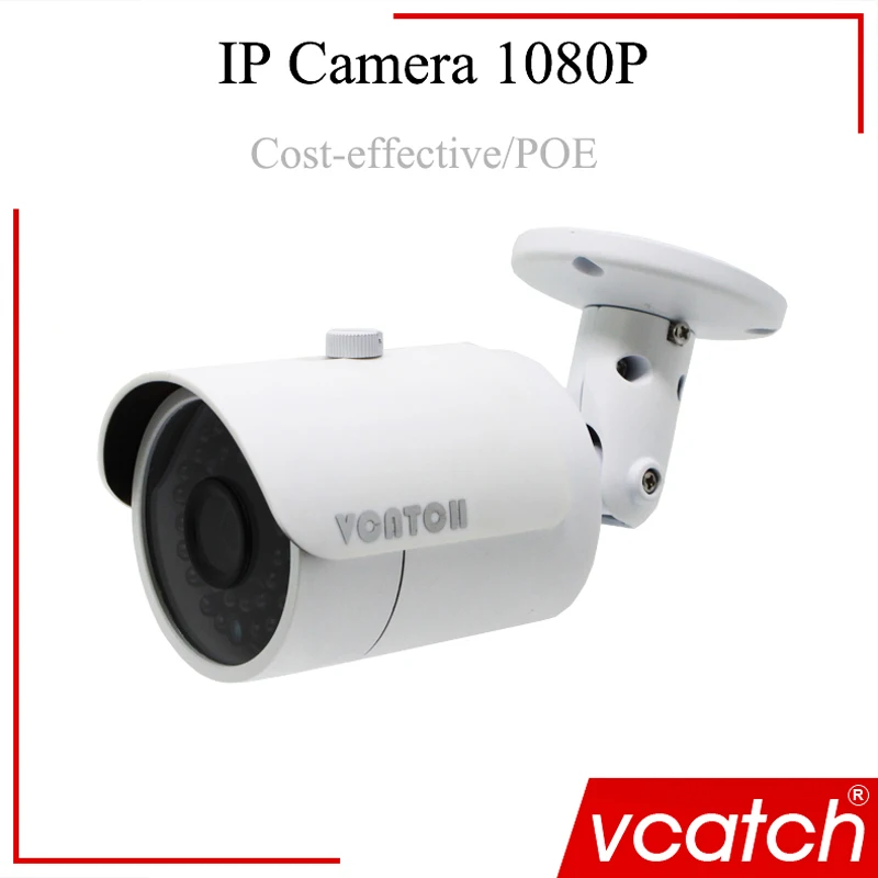 imágenes para Vcatch Bala POE Cámara de Red de Audio HD Cámaras NUEVO LED FULL 1080 P POE cámara IP H.264 CCTV Monitor de Seguridad imágenes para Vcatch Bala POE Cámara de Red de Audio HD Cámaras NUEVO LED FULL 1080 P POE cámara IP H.264 CCTV Monitor de Seguridad