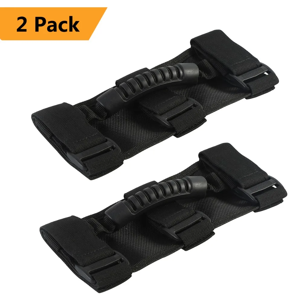 1 пара поручень, ручка для выбора Jeep Wrangler UTV Quad Gea подходит для 1 1/2 до 3 дюймов рулонных баров Moveland со сверхмощным зажимом ручки
