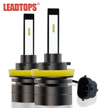 LEADTOPS мини H7 автомобильных противотуманных фар Светодиодный 9005 H1 9006 H8 H9 H11 9012 СИД фары для Авто 12v Водонепроницаемый 20 Вт DJ
