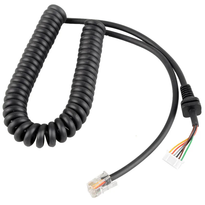 

Mic Cable For Yaesu Microphone MH-48A6J MH-42B6J C02 P18 0.3