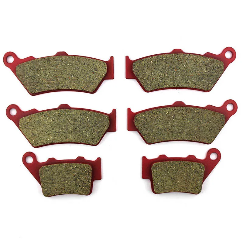 Motorcycle Brake Pads For BMW F 700 GS 2013 2014 F 800 GS Triple Black