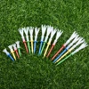 16pcs/Set Mixed Color Golf Tee 4 Yards Gonkux Tee 4x Variety Four Pack 4 of 16 Tees Driver Golf Accessory 4Size Golf Ball holder 4