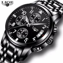 Mens Watches Waterproof Quartz Business Watch LIGE Top Brand Luxury Men Casual Sport Watch male Relogio Masculino relojes hombre Mens Watches Waterproof Quartz Business Watch LIGE Top Brand Luxury Men Casual Sport Watch male Relogio Masculino relojes hombre