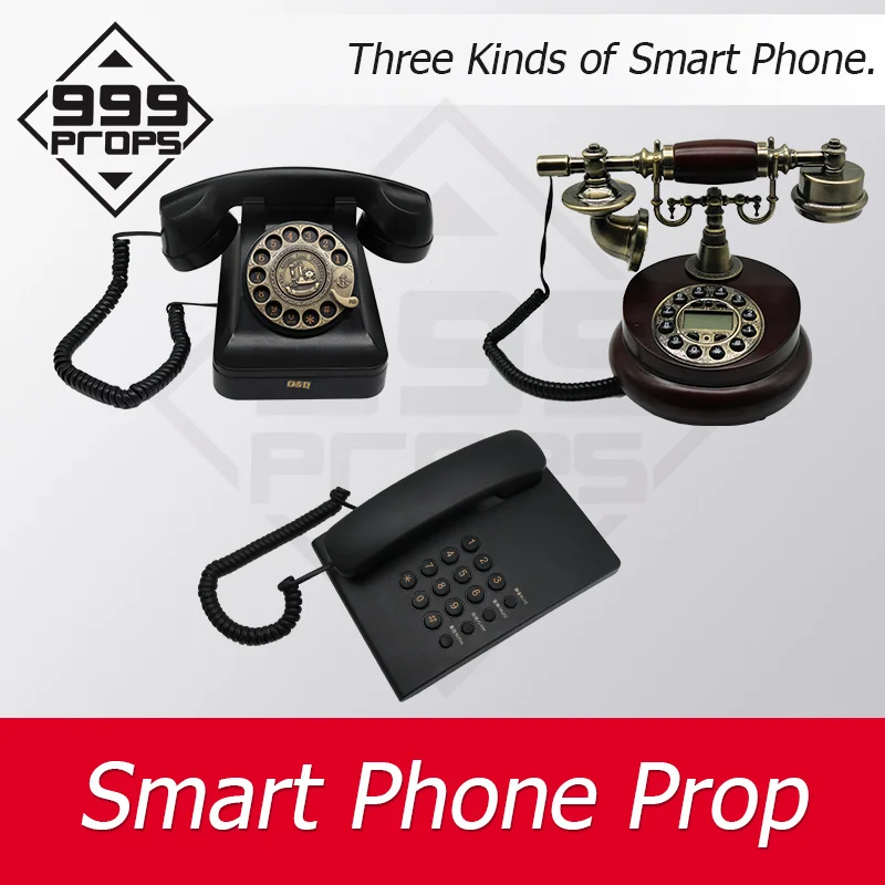 

999PROPS escape room horrible smart phone game props for escape smart phone call dial right password to unlock with audio clues