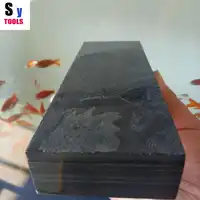 3000 Grit guangxi natural bluestone Water mud stone Kitchen knife Homeuse grindstone 8" 200*50*25mm