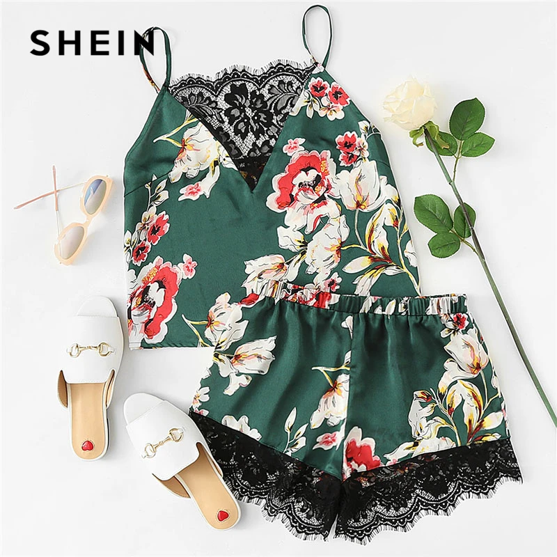 2STÜCKE Frauen Langarm Pyjama Set Lose Nachtwäsche Nachtwäsche Lässige Home Suit