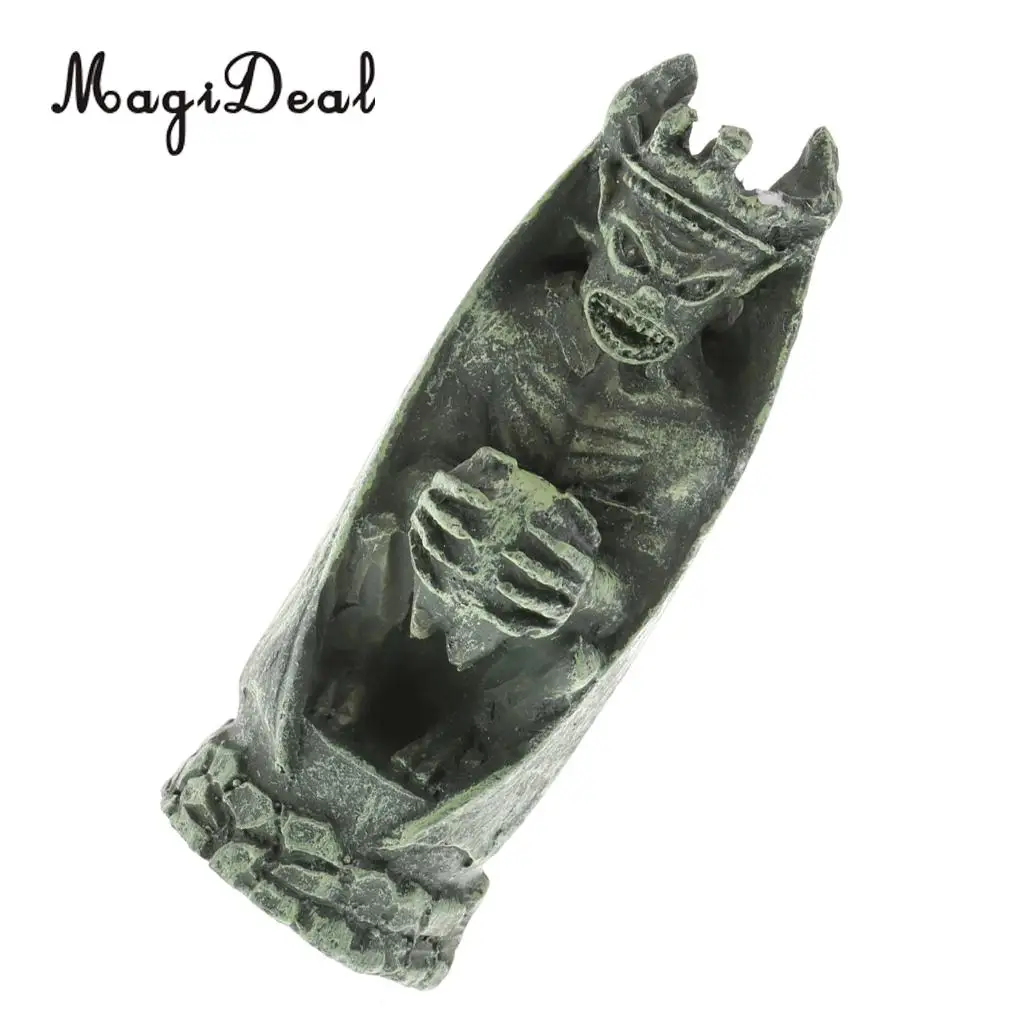 MagiDeal 1Pc Resin Devil Monster Demon Model Indwipe Scene Layout for Diorama Landscape Layout Home Office Room Decor Toy