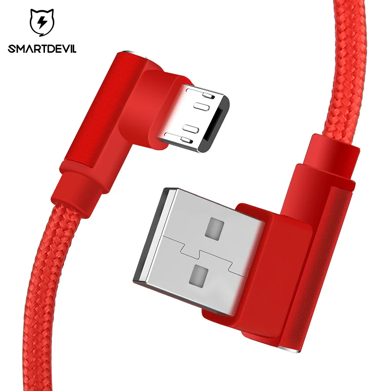 Кабель Micro USB SmartDevil 2A кабель для быстрой зарядки и передачи данных Samsung Xiaomi Android