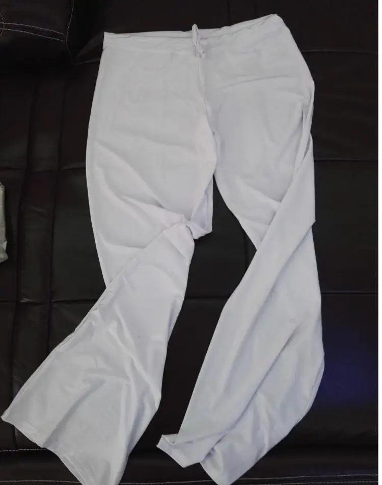Брендовые мужские длинные штаны пижамы удобные дышащие скольжения Ман сна низ для мужчин's повседневные штаны Домашняя одежда See Through пижам