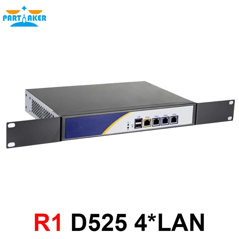 Firewall server with D525 1.8G 4*intel PCI E 1000M 82583v