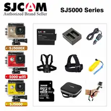 Оригинал SJCAM SJ5000 Серии Действий Видеокамеры SJ5000X 4 К Elite & SJ5000 Wi-Fi и SJ5000 Основные Мини Открытый Спорт DV видеокамер sj c