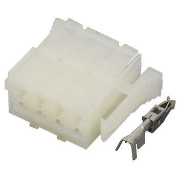 

8 pin jacket 927365-1 Automotive Connectors White rectangular Automotive Connectors With Terminal DJ7083-3.5-21 8P
