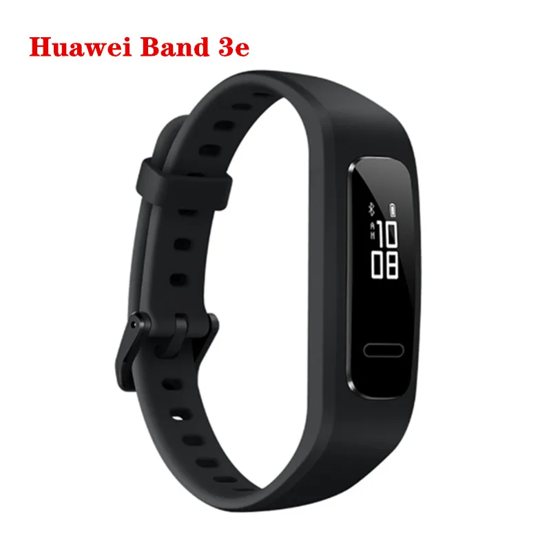 Браслет huawei Honor Band 4 для бега, умный Браслет, для бега, для обнаружения осанки, с пряжкой для обуви, для сухого воздействия, для сна, с оснасткой, монитор - Цвет: 3E Black