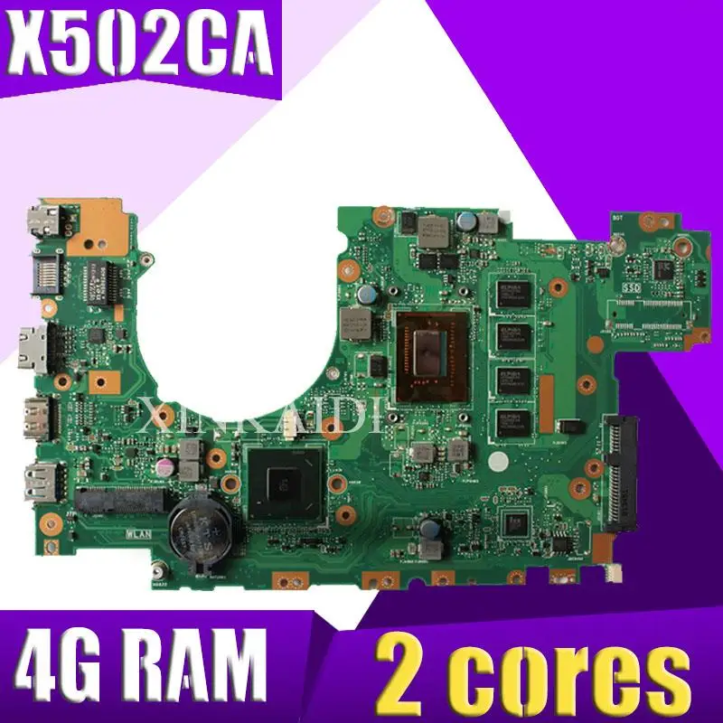 Материнская плата X402CA для ноутбука ASUS X502CA X402C X502C протестированная оригинальная