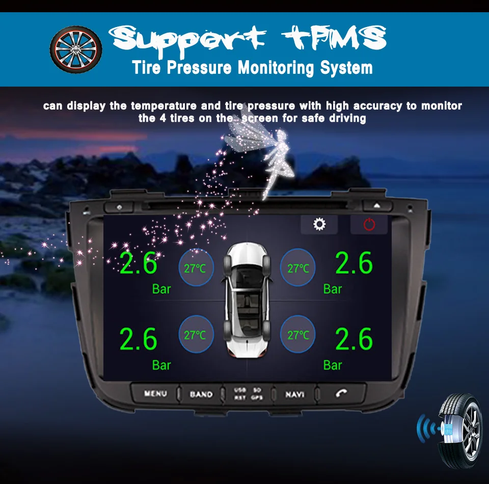Clearance 2 Din Octa Core 4G+64G android 9.0 car dvd for kia sorento 2013 2014 car radio gps navigation with steering wheel Head Unit 16
