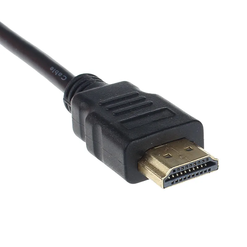 HDMI в VGA конвертер адаптер с аудио usb-кабель 1080 P для ПК конвертер аудио мужчин и женщин HD 720 1080 P Кабельные комплекты QIY20 DT