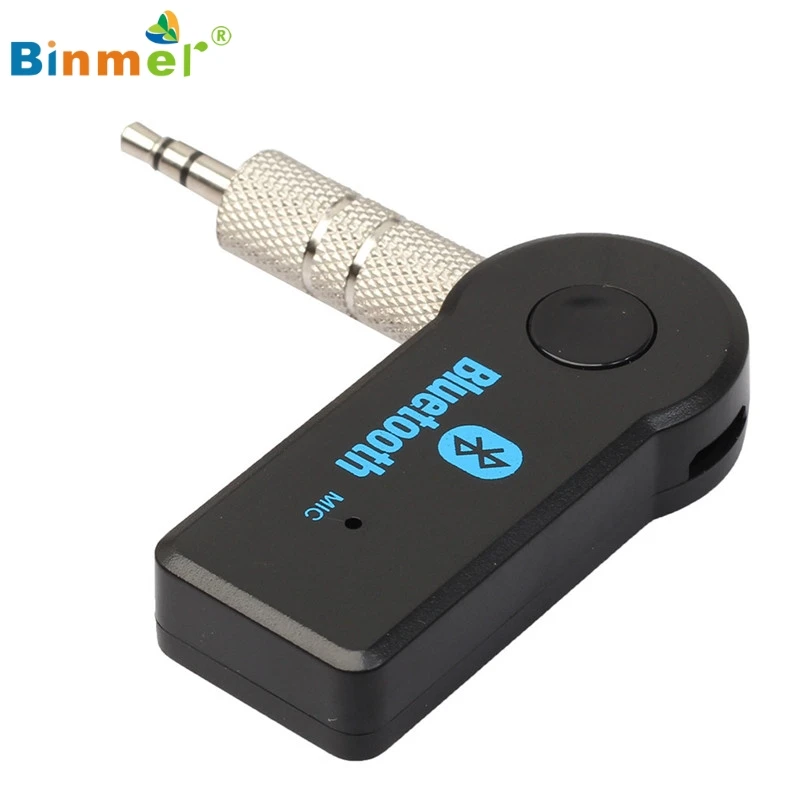 Binmer беспроводной Bluetooth 3 5 мм Автомобильный Aux аудио стерео музыкальный приемник