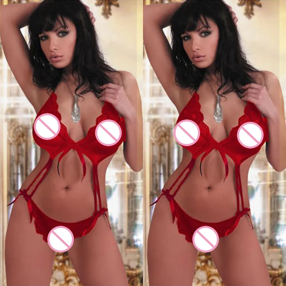 

Sexy Babydoll Women Lingerie Sexy Lace G-string Underwear Sleepwear X5.22
