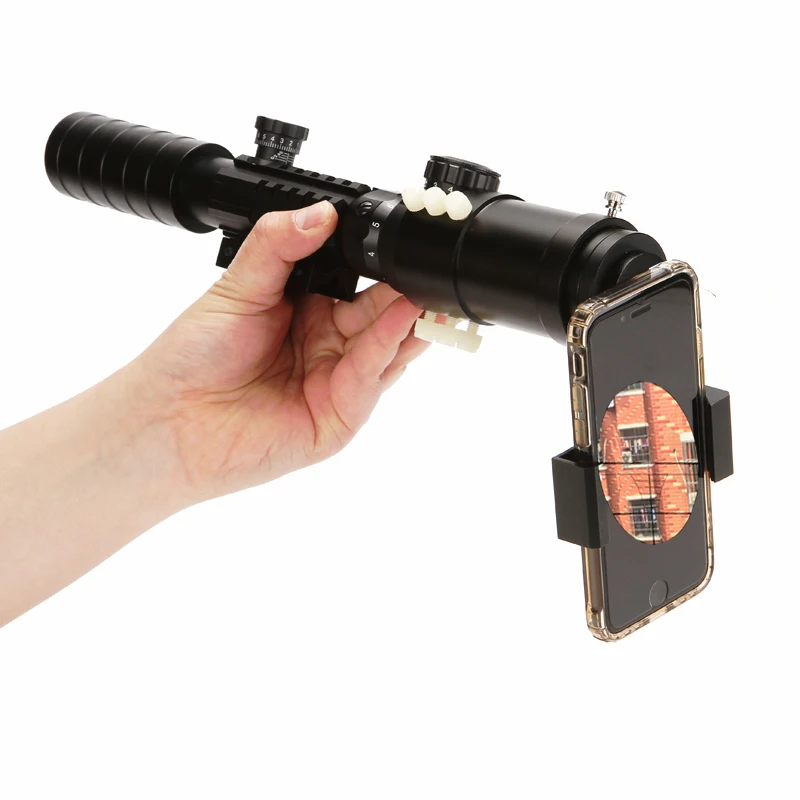 38-48 мм диаметр прицел адаптер крепление мобильного телефона Монокуляр Телескоп Камера винтовка прицел адаптер Крепление камеры для всех телефонов