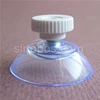Suction Cup With Screw Fitting, window glass wall mount shelf rack price tag poster holder showcase sign hanger PVC vinyl sucker ► Photo 1/5