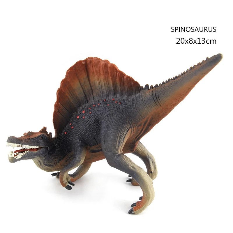 Мир Юрского периода игрушки животных Kaiser Dragon Giganotosaurus пластик Spinosaurus динозавр