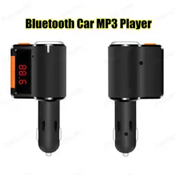 2016 новое поступление Bluetooth гарнитура для Авто 180 градусов fm-передатчик с USB Зарядное устройство MP3-плееры