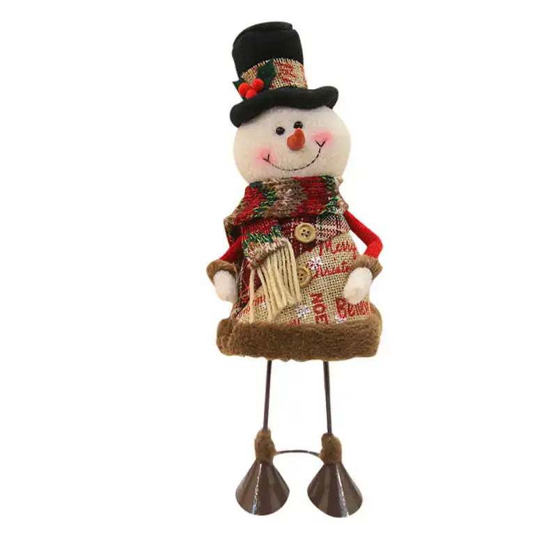 Christmas Decorations DIY Christmas Gifts Felt Cloth Decorative Ornaments Dolls Super soft plush material touch feel cozy #2n19 (2)