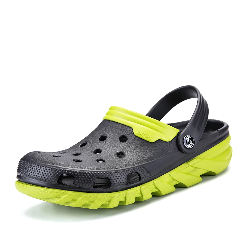

Hole Shoes Men Shoes Male Sandals Crocse Summer Shoes Sandalias Hombre Slippers Sandalet Clogs Sandles New 2019 Croc Mens Shoes