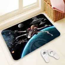 Creative Custom star wars Doormat Home Decor 100% Polyester Pattern Door mat Floor Mat foot pad SQ00722-@H0682