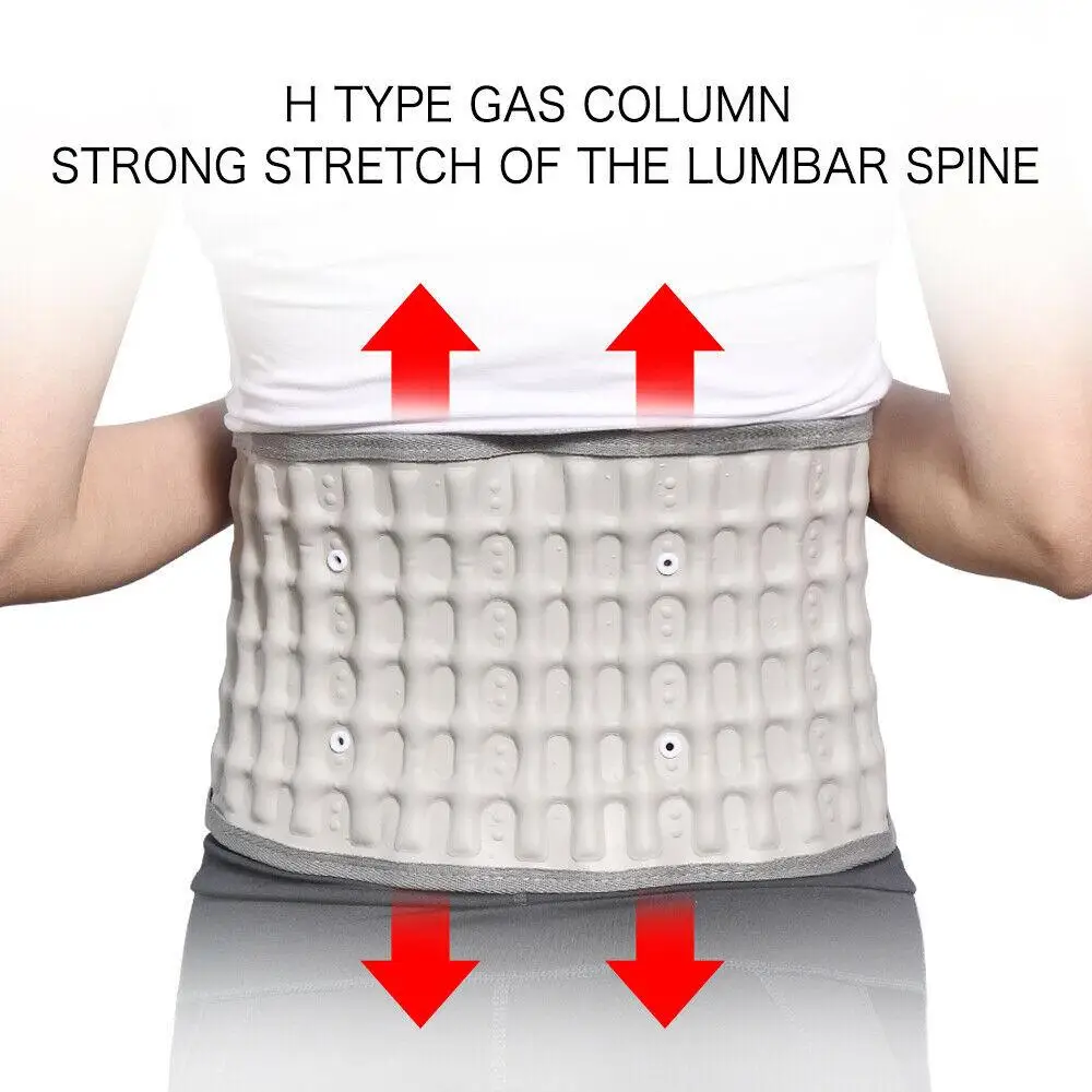 Поясничный поддерживающий бандаж декомпрессионный бандаж для Спины Поддерживающий Пояс для облегчения боли в спине