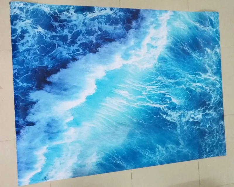 Modern Simple 3D Jazz White Marble Floor Wallpaper Living Room Bedroom Home Decor Mural PVC Self-Adhesive Waterproof 3D Stickers
