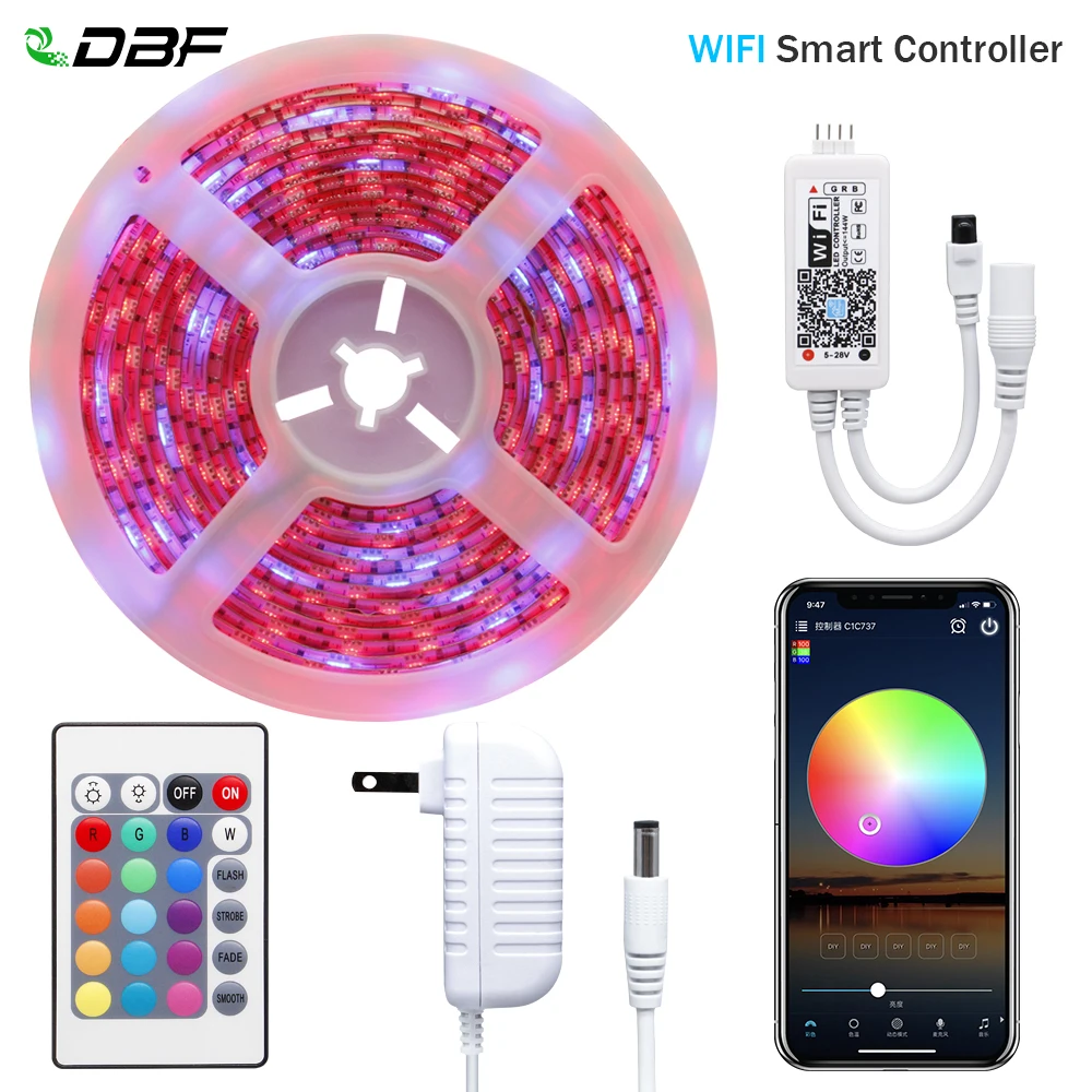 [DBF]5050 Светодиодные ленты RGB/RGBW/RGBWW 5 м 300 светодиодный s светодиодные света + RGB/RGBW WI FI