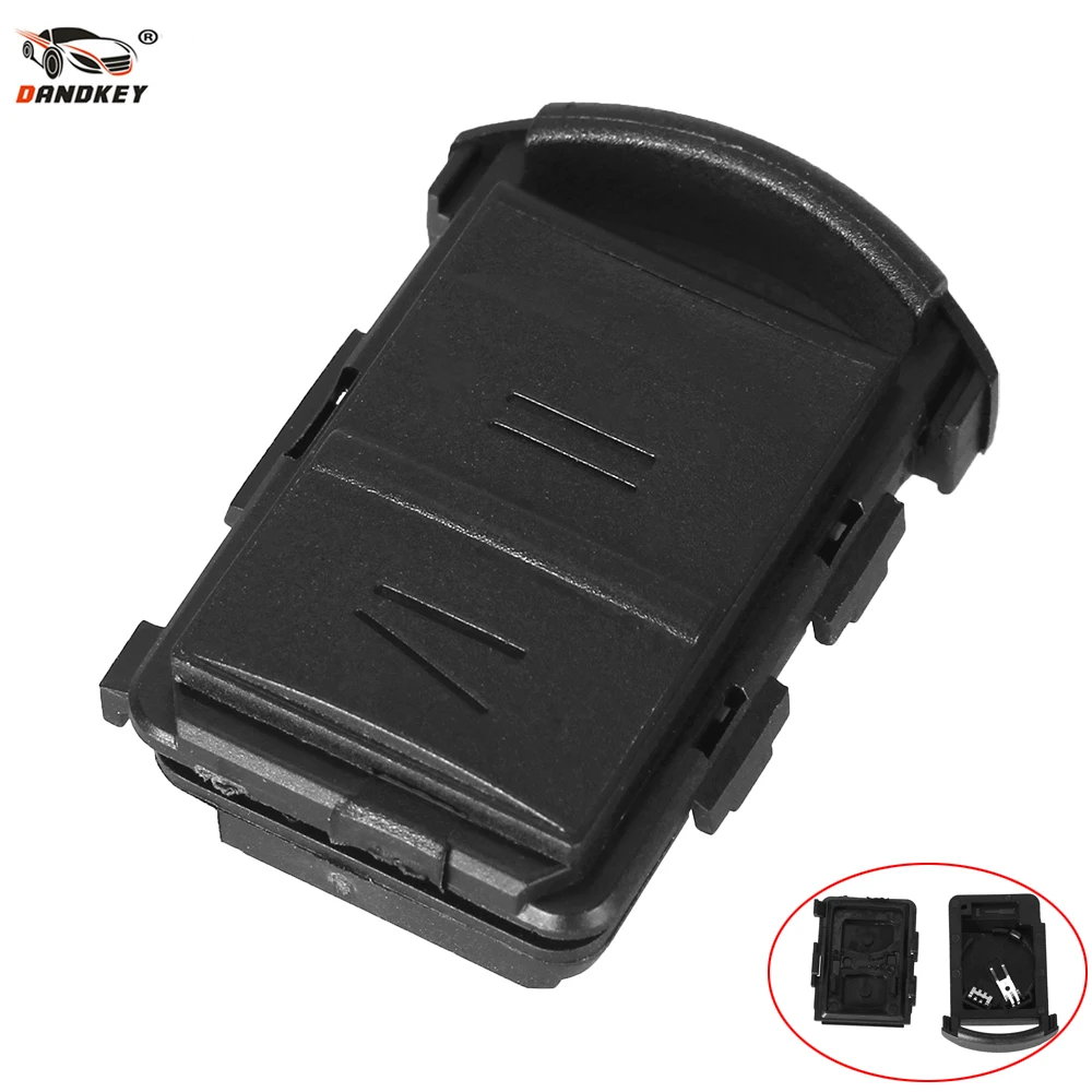 

DANDKEY 2 Buttons Remote Car Key Shell For Vauxhall Corsa Agila Meriva Combo Cover Key Shell For Opel with Battery Holder