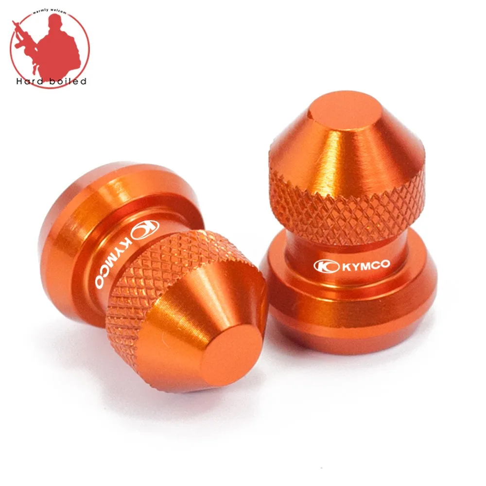 For KYMCO AK550 XCITING 250 300 350 400 400S 500 DownTown 350 Motorcycle Accessories Wheel Tire Valve caps CNC Airtight Covers (6)_Jc